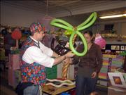 Completed monkey in a tree with bananas