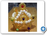 Prom king crown i made for episode 8 of DINA's Party for HDTV premiering in august 2011